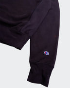 Champion Black Crewneck Jumper - S