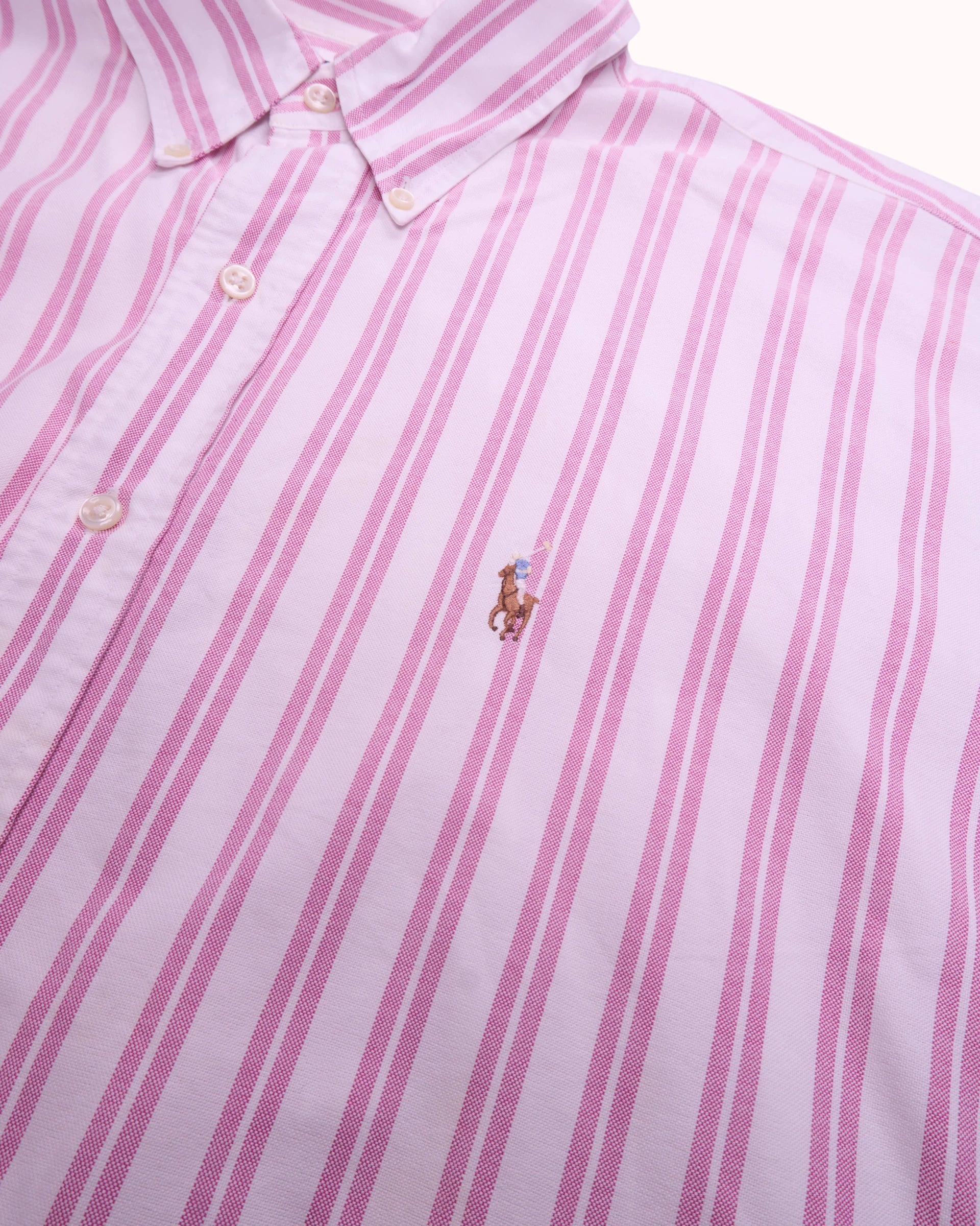 Ralph Lauren Pink Button-down Shirt - XXL