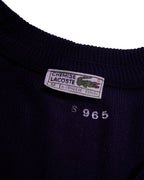 Lacoste Navy Button Cardigan -