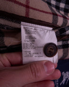 Burberry Brown Double-breasted Blazer - L