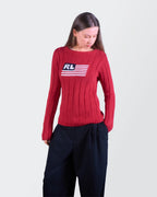 Ralph Lauren Red Crewneck Jumper - S