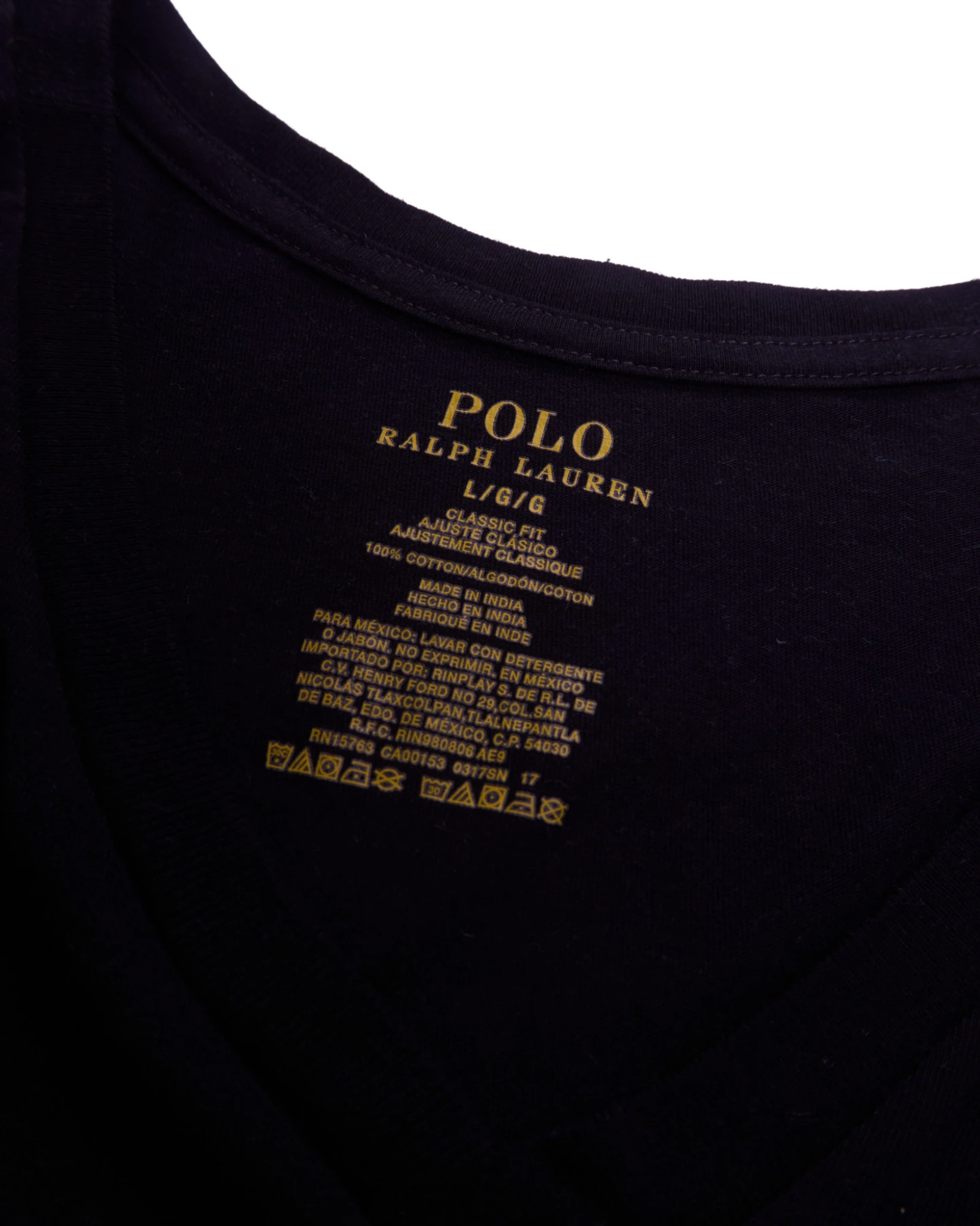 Polo Ralph Lauren Black T-shirt -
