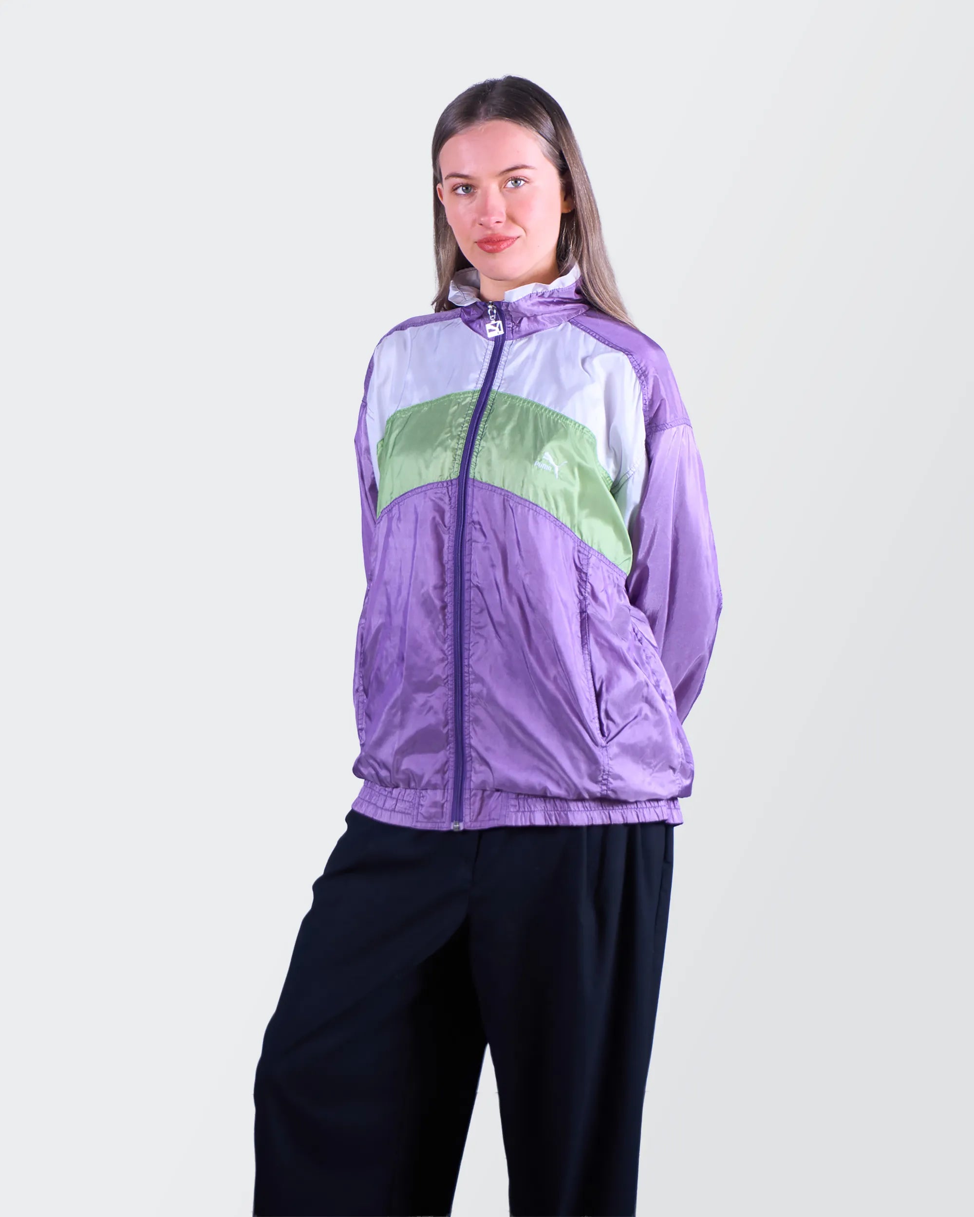 Puma Purple Track Jacket - M