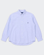 Ralph Lauren Blue Button-down Shirt - XXL