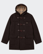 Burberry Brown Duffle Coat - XL