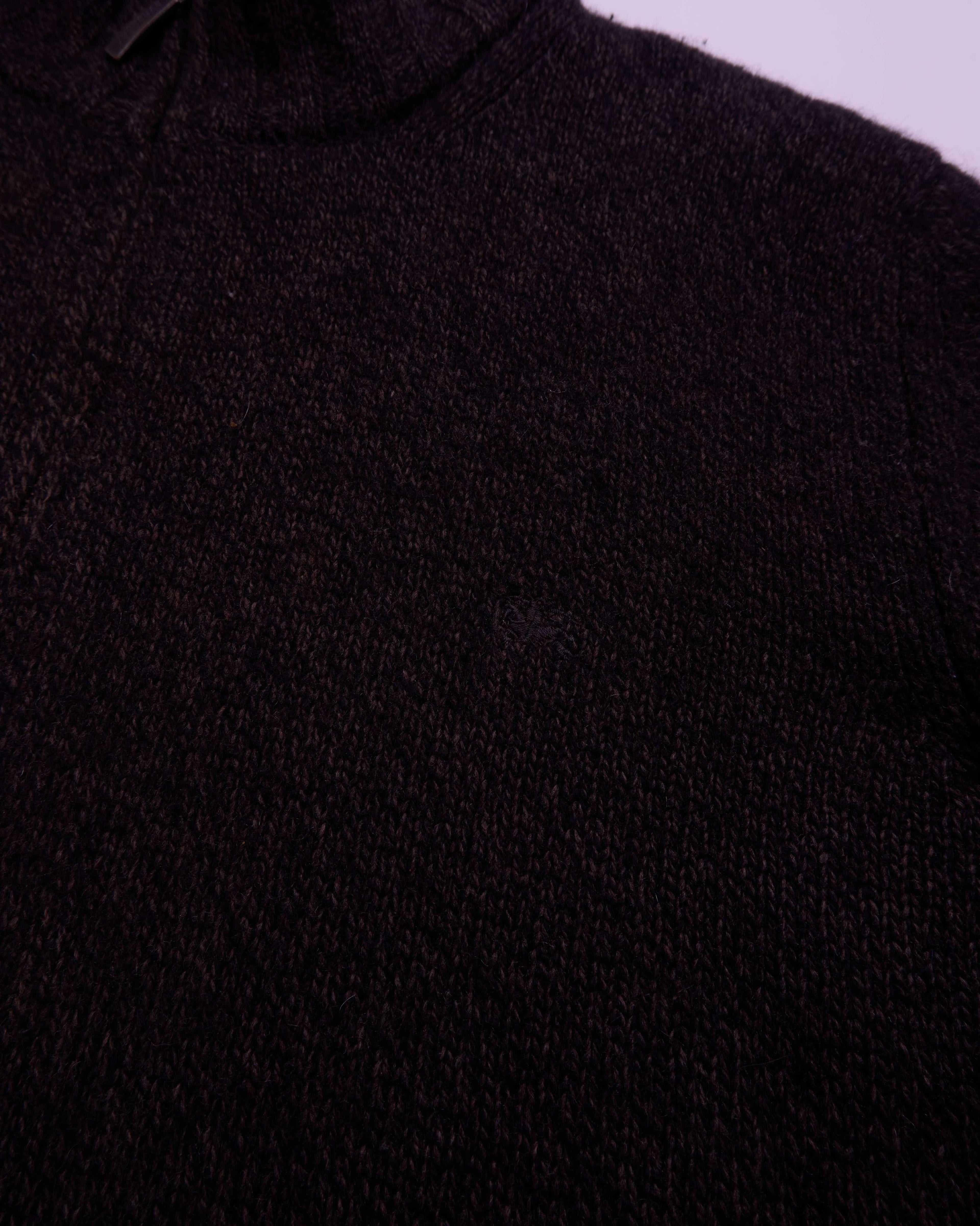 Burberry Brown Full-zip Hoodie - L