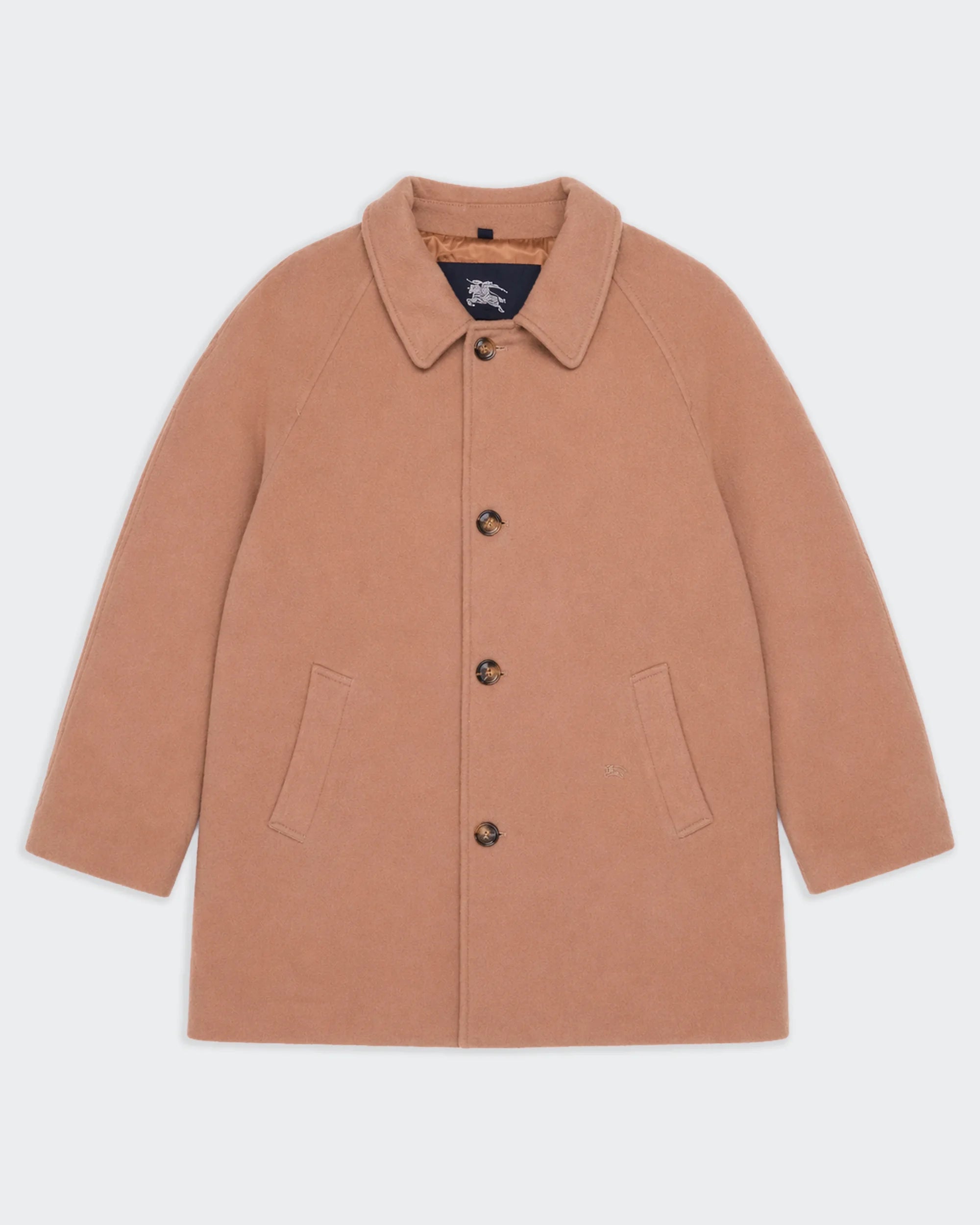 Burberry Brown Overcoat - L