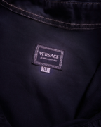 Versace Blue Button-up Shirt - XL