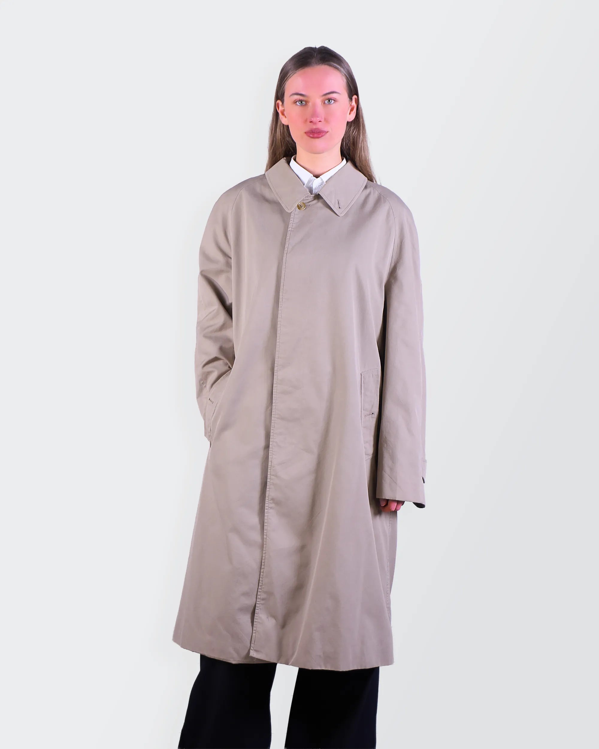 Burberry 1990's Beige  Raincoat - L