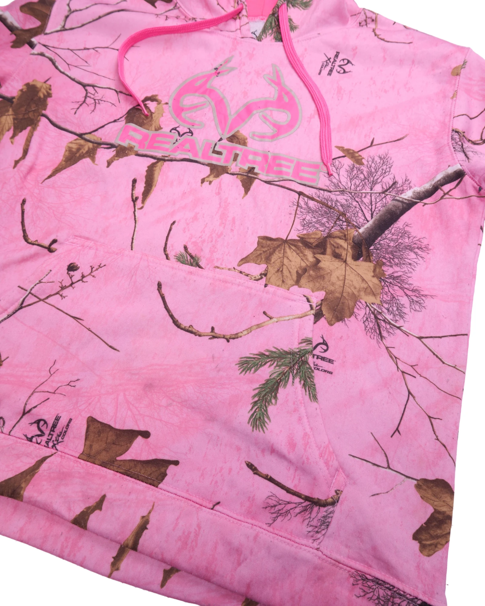 Realtree Pink Hoodie - M