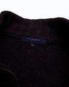 Burberry Brown Full-zip Hoodie - L