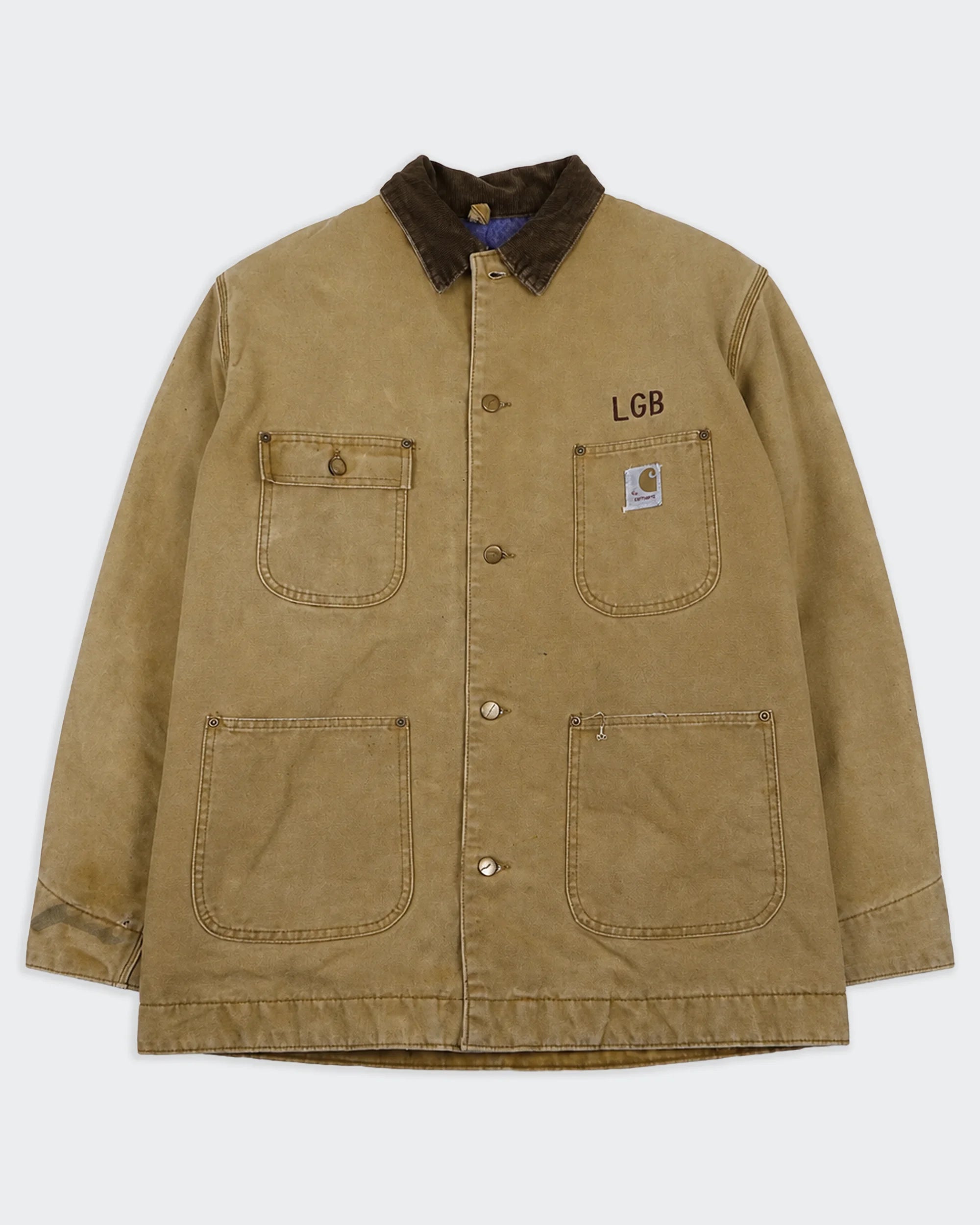 Carhartt Beige Chore Coat - M