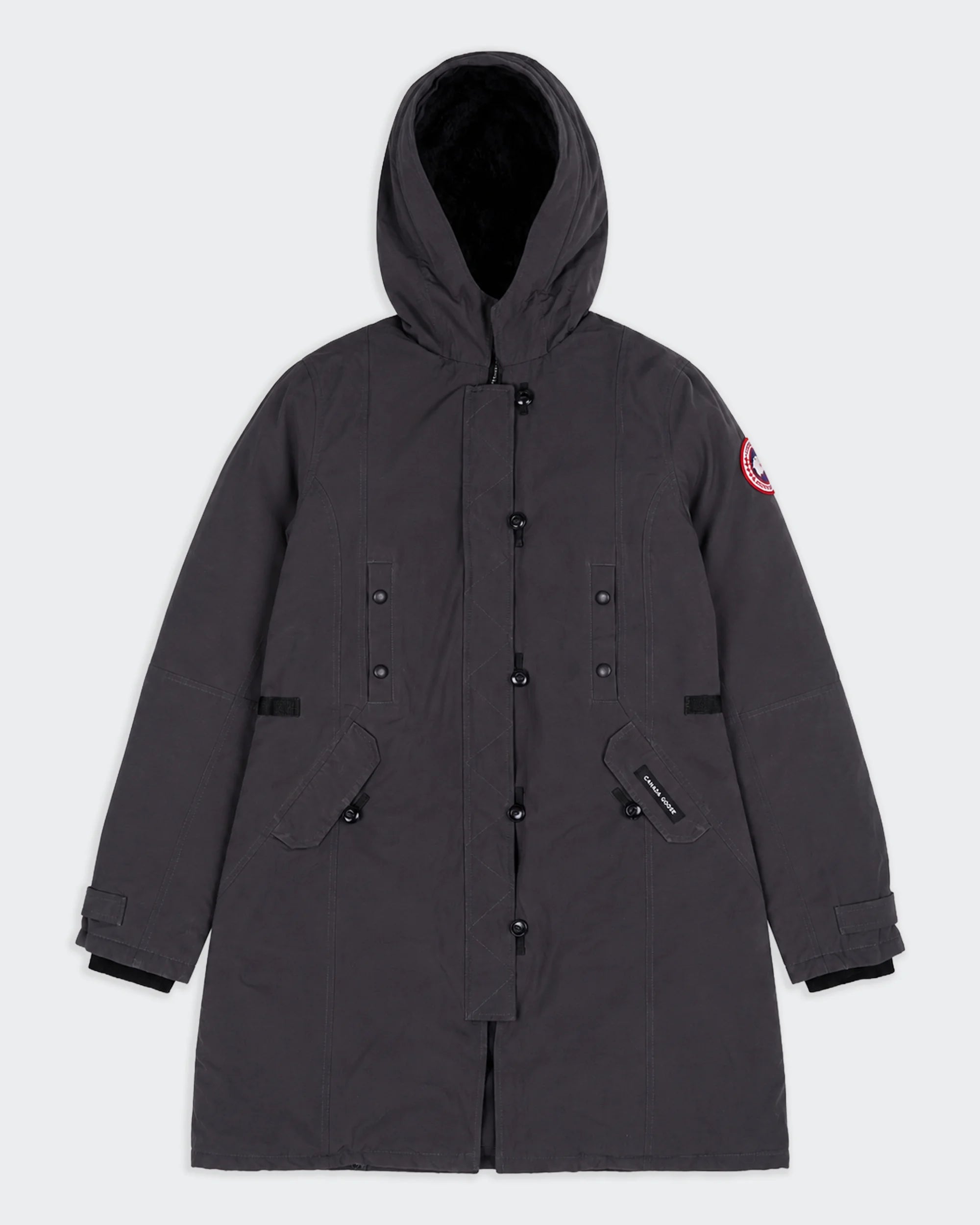 Canada Goose Black Parka Coat - M