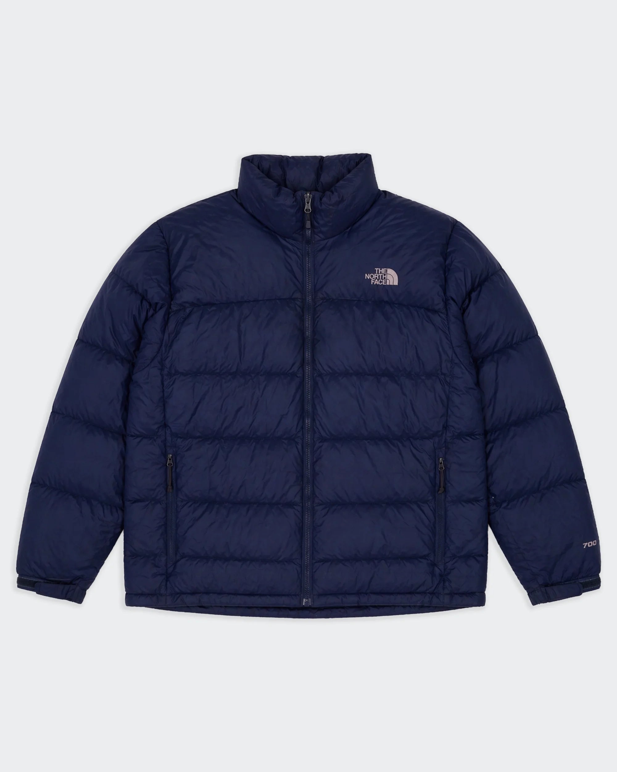 The North Face Navy Puffer Jacket - L