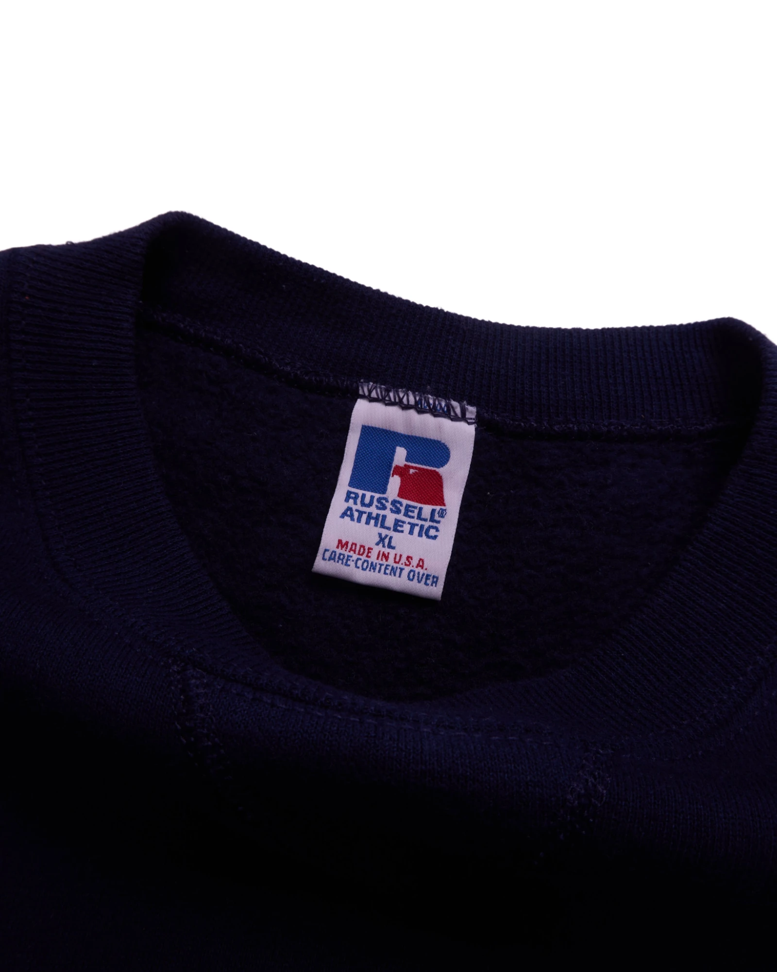 Russell Athletic Navy Crewneck Jumper - XL
