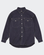 Versace Blue Button-up Shirt - XL