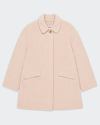 Burberry Pink Car Coat - L