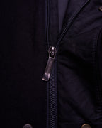 Burberry Black Car Coat - L