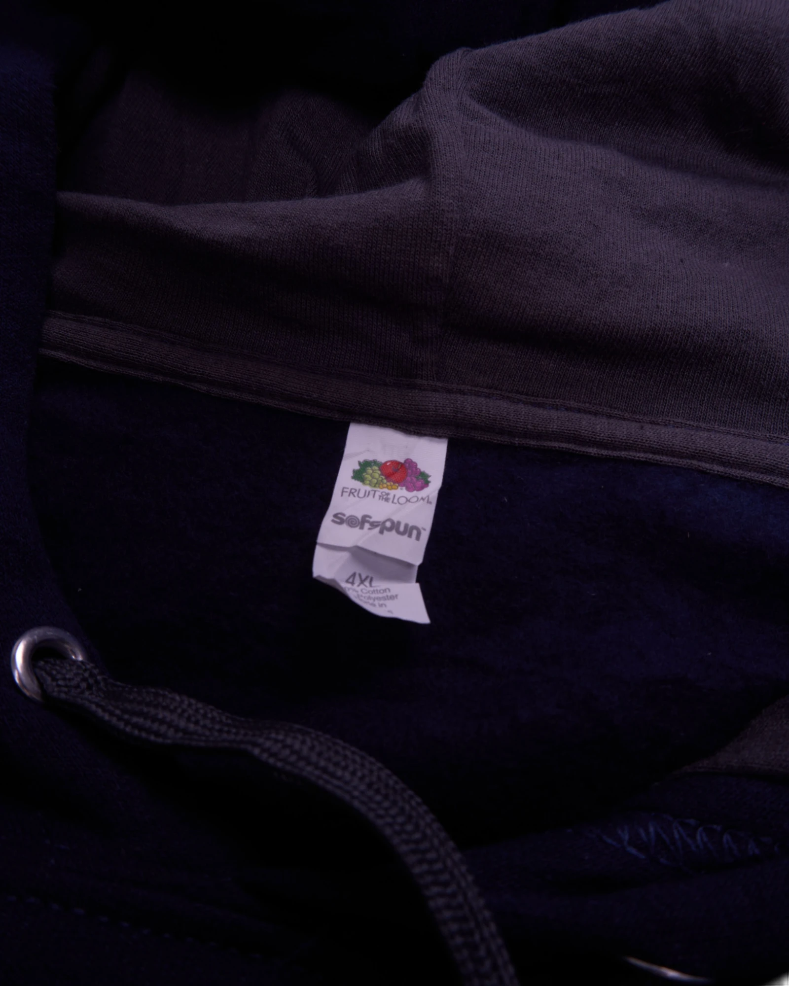 Russell Athletic Navy Hoodie - 4XL