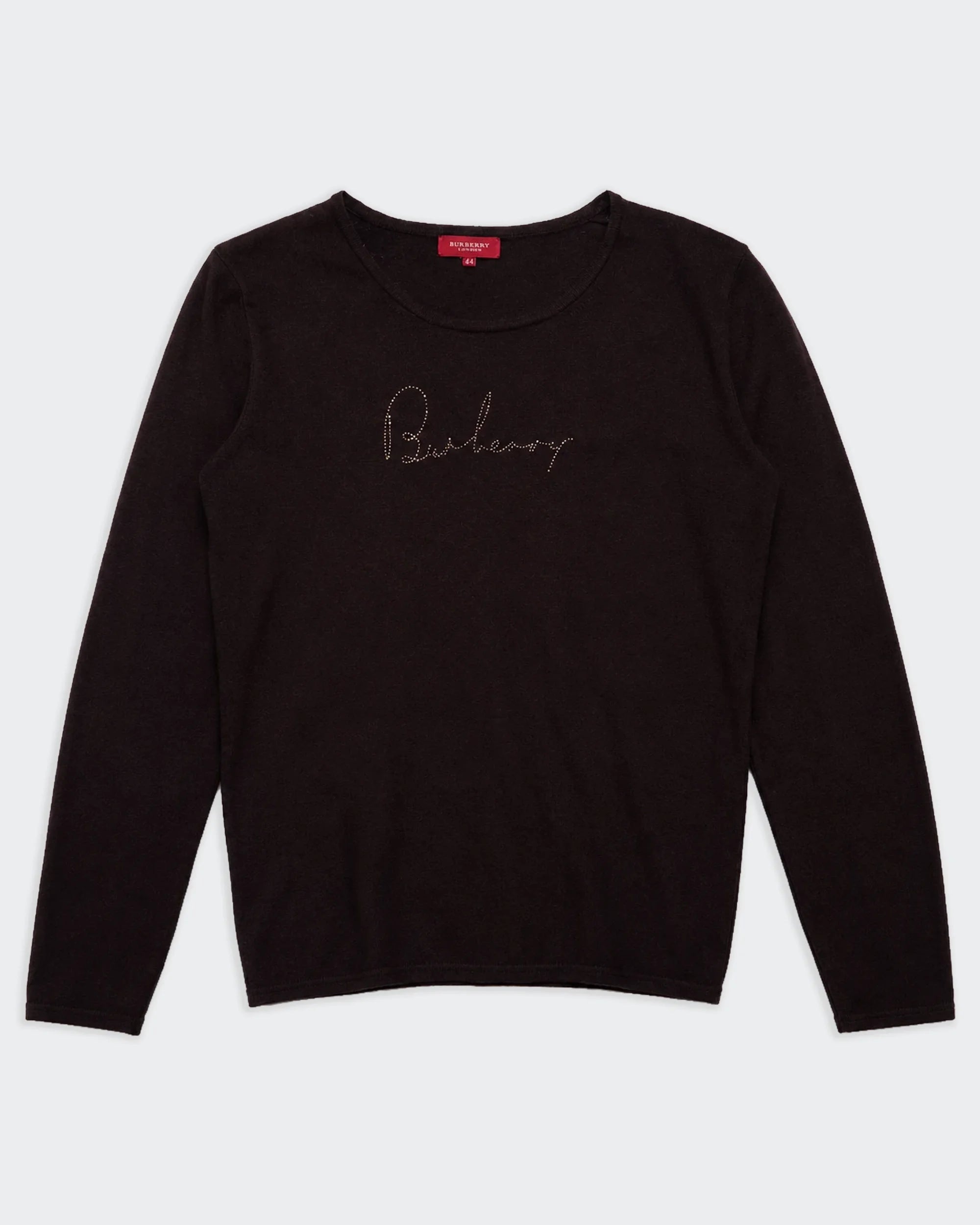 Burberry Brown Crewneck Jumper - S