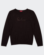 Burberry Brown Crewneck Jumper - S