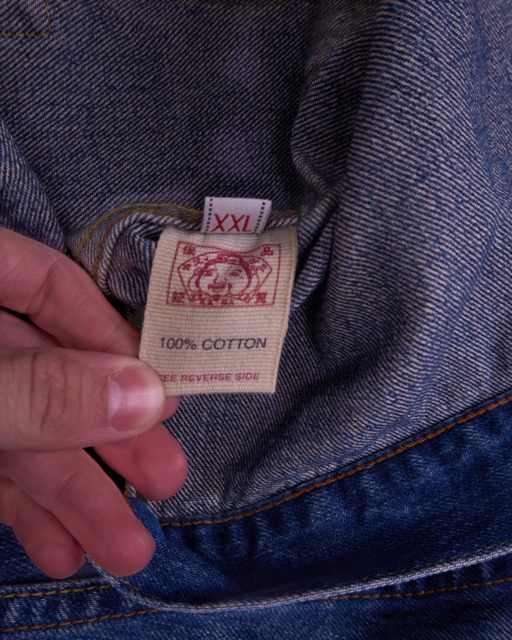 Evisu Blue Jacket - XL