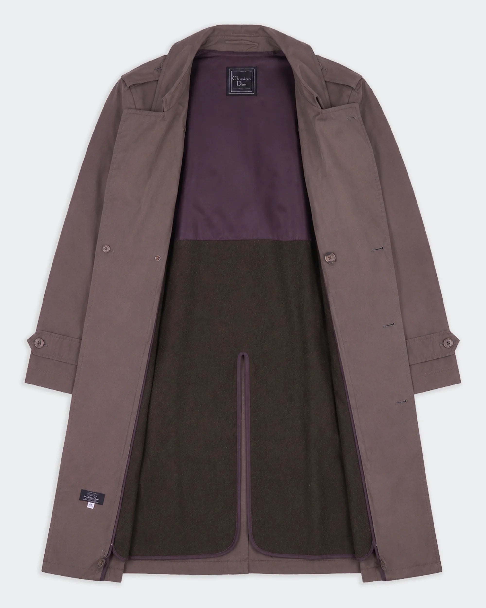 Christian Dior Brown Trenchcoat - L