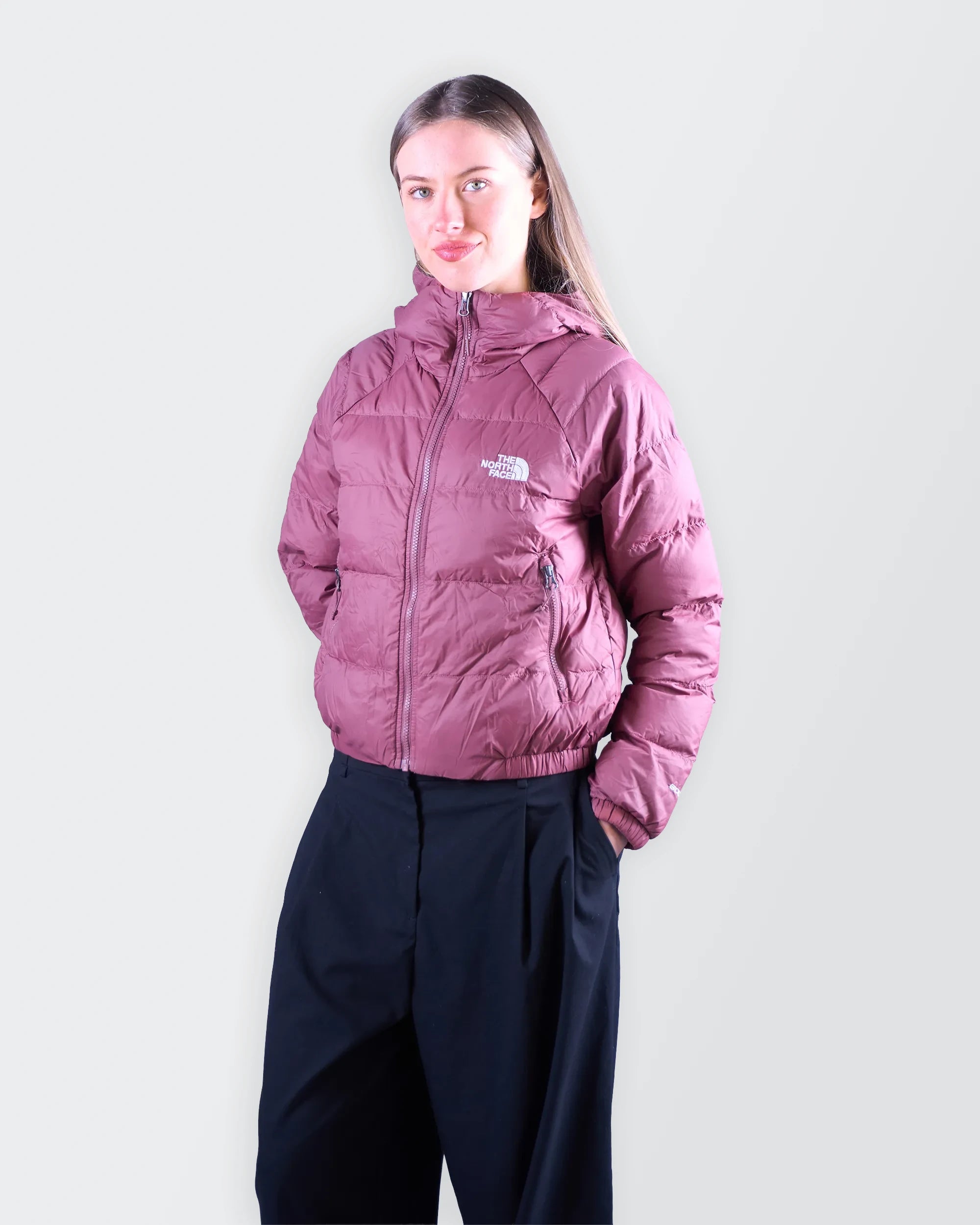 The North Face Pink Puffer Jacket - M
