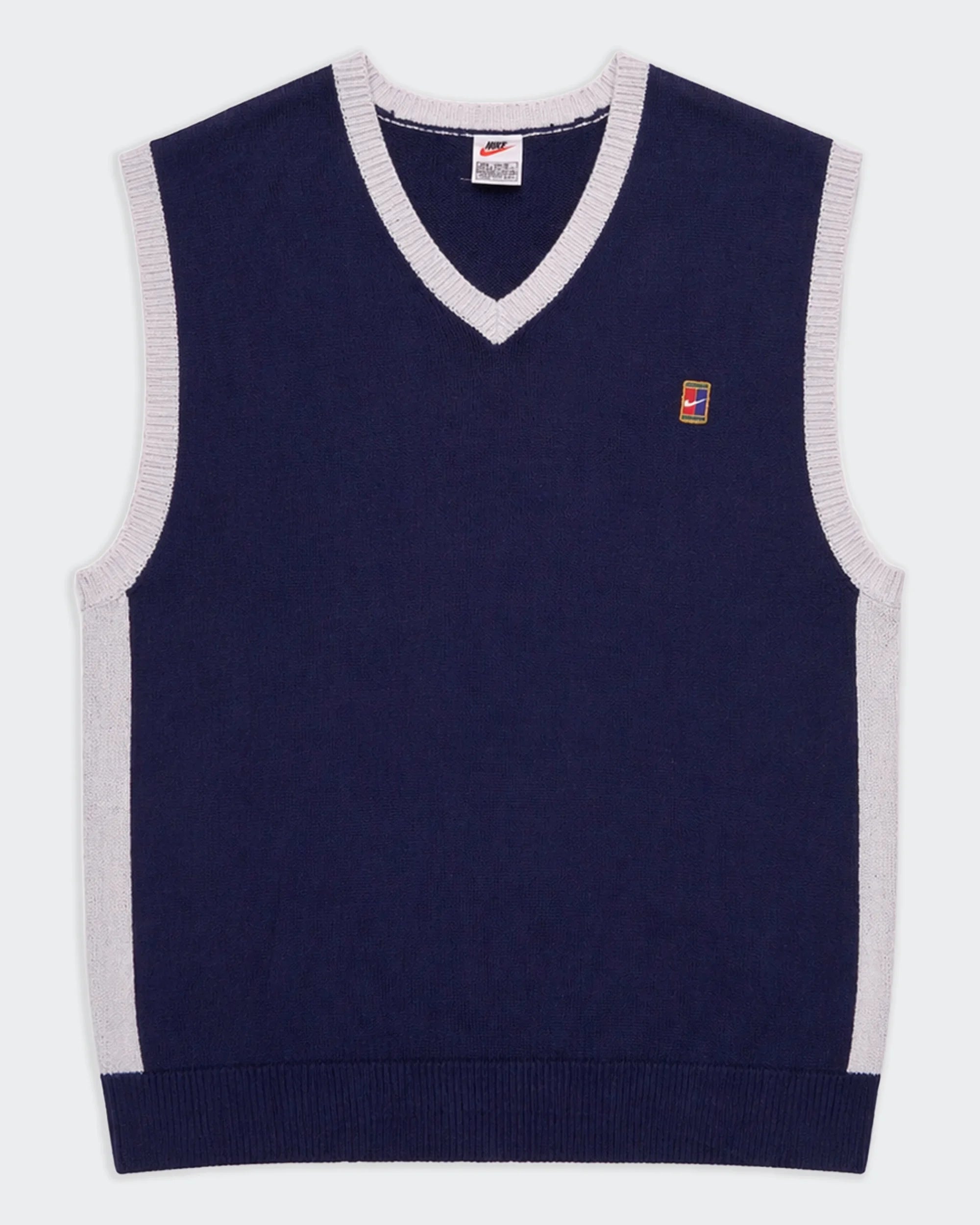 Nike Navy Sleeveless Jumper - L