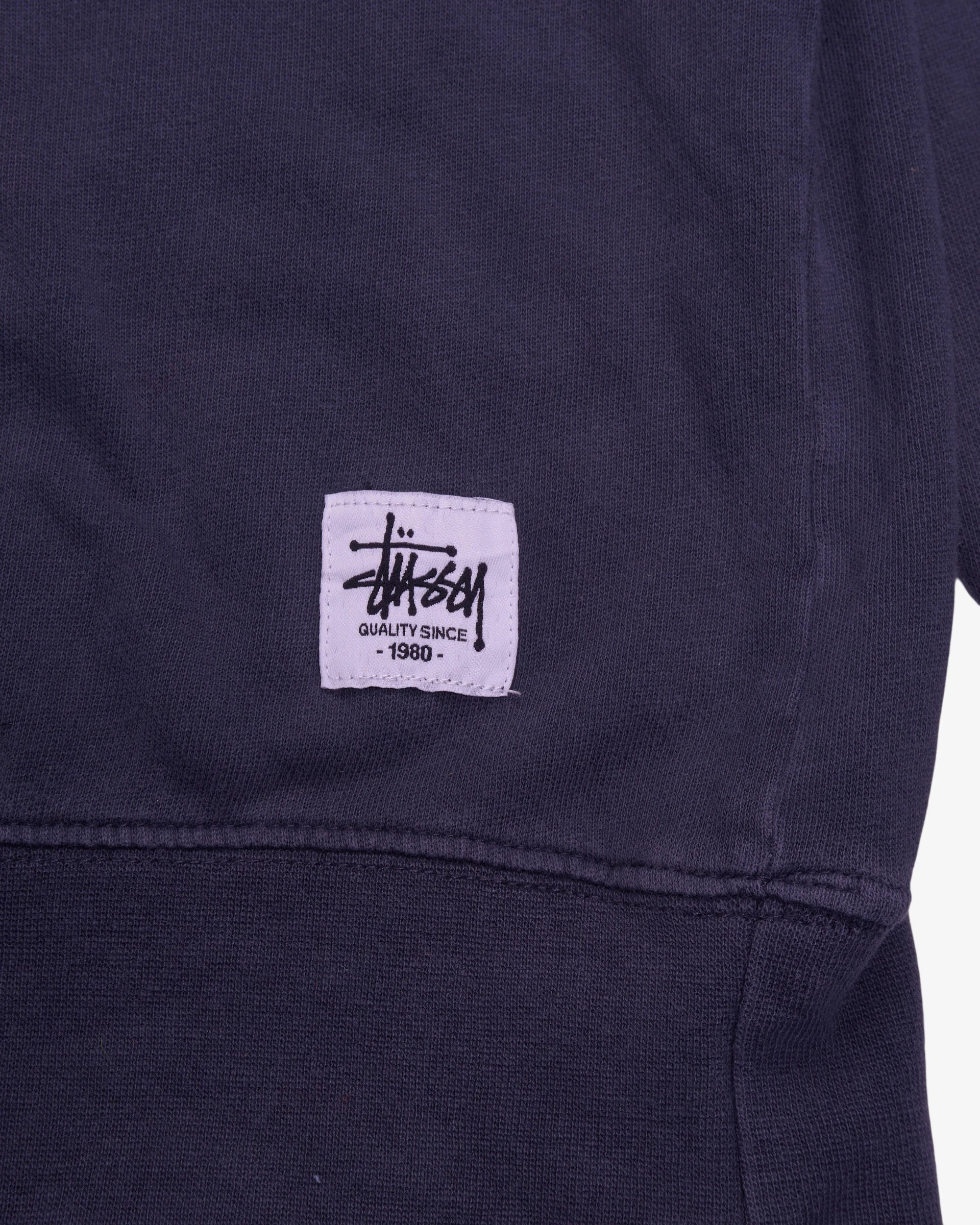 Stüssy Navy Crewneck Sweater - L