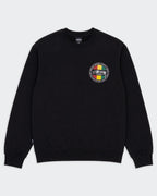 Stüssy Black Crewneck Sweater - L