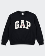 Gap Black Crewneck Sweater - M