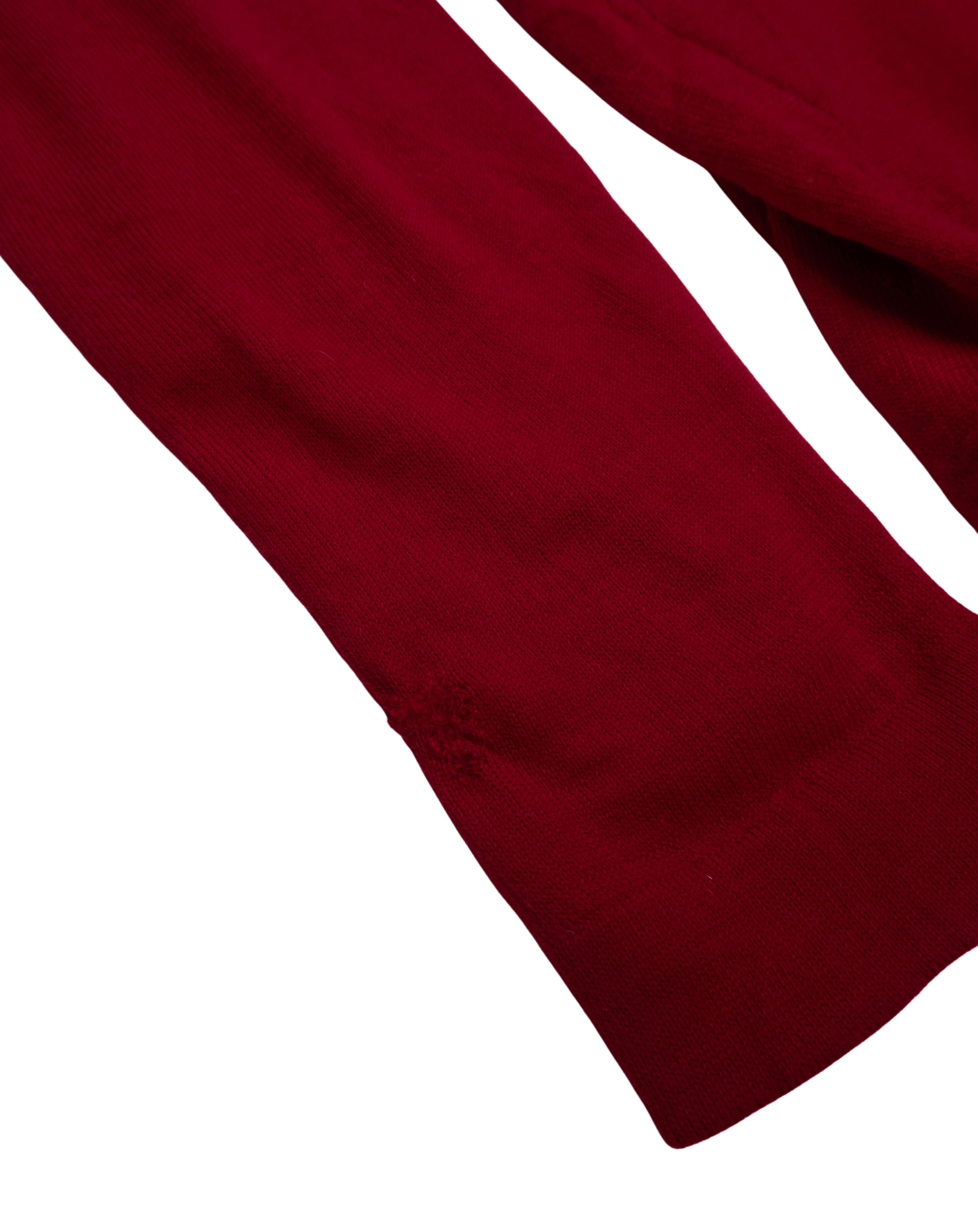Burberry Red Crewneck Jumper - XL