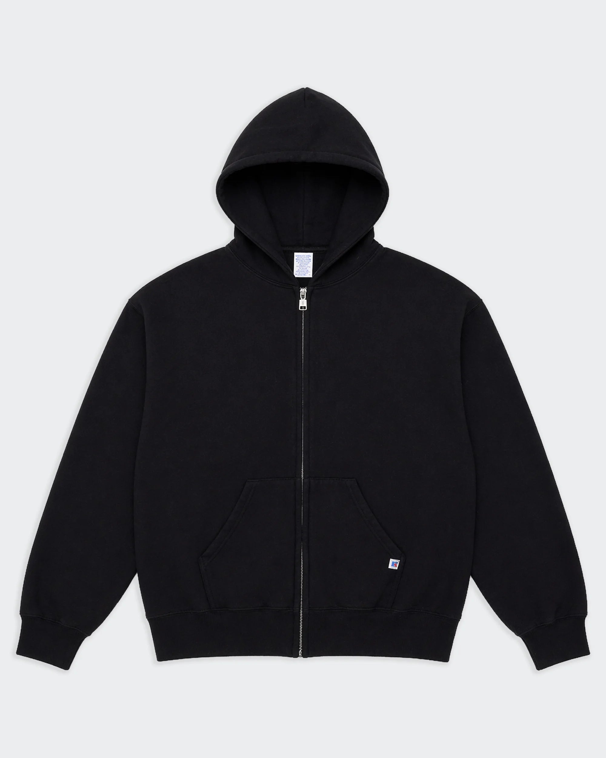 Russell Athletic Black Full-zip Hoodie - XL