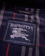 Burberry Navy Bomber Jacket - L