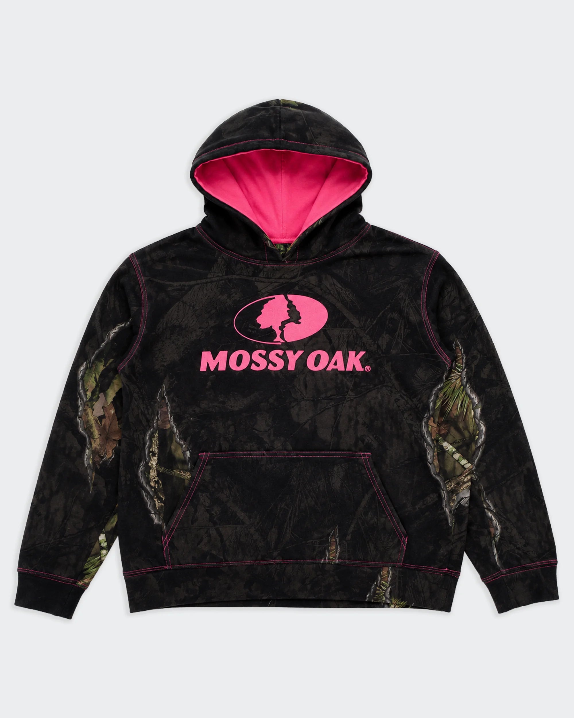 Mossy Oak Black Hoodie - M