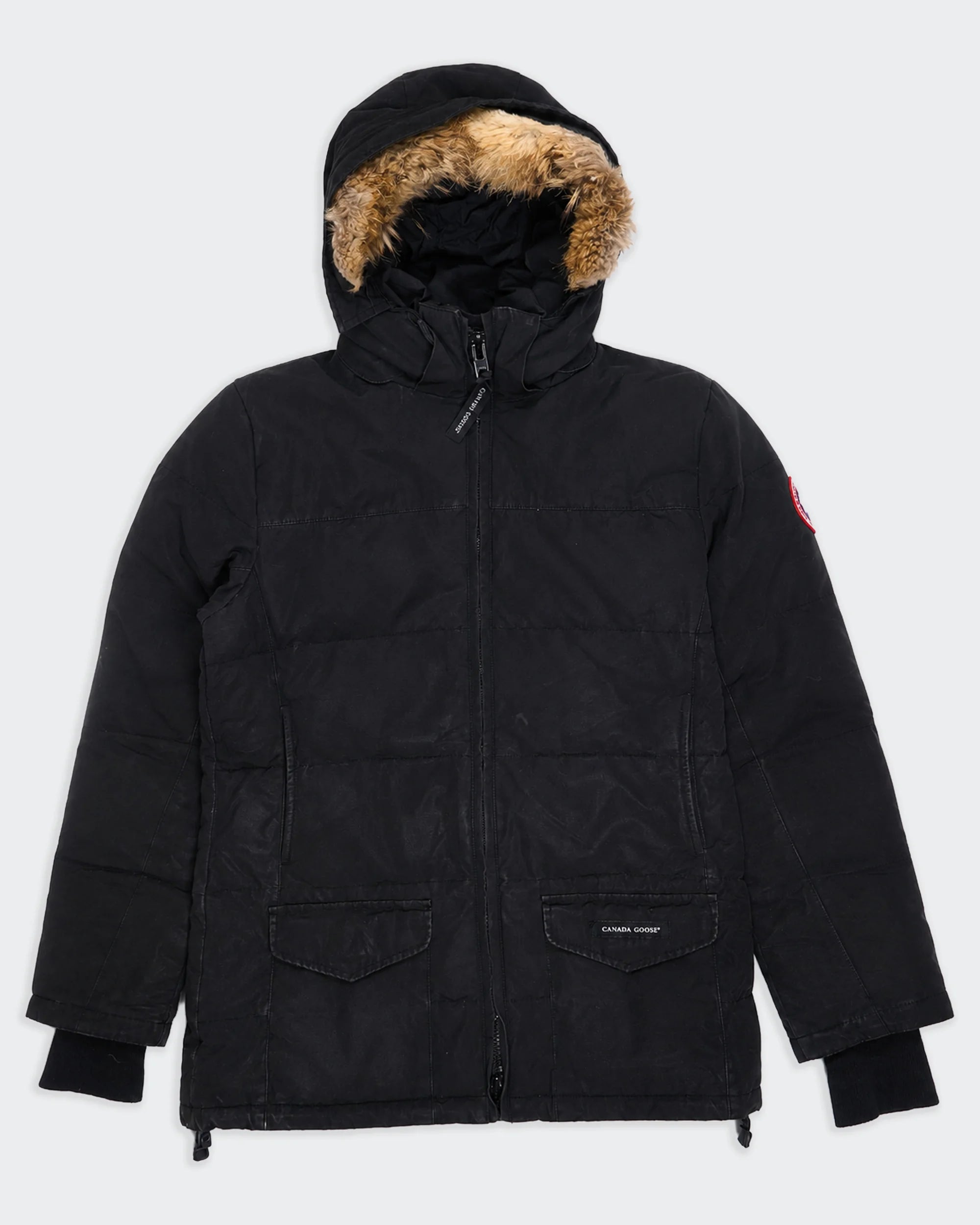 Canada Goose Black Parka Coat - M