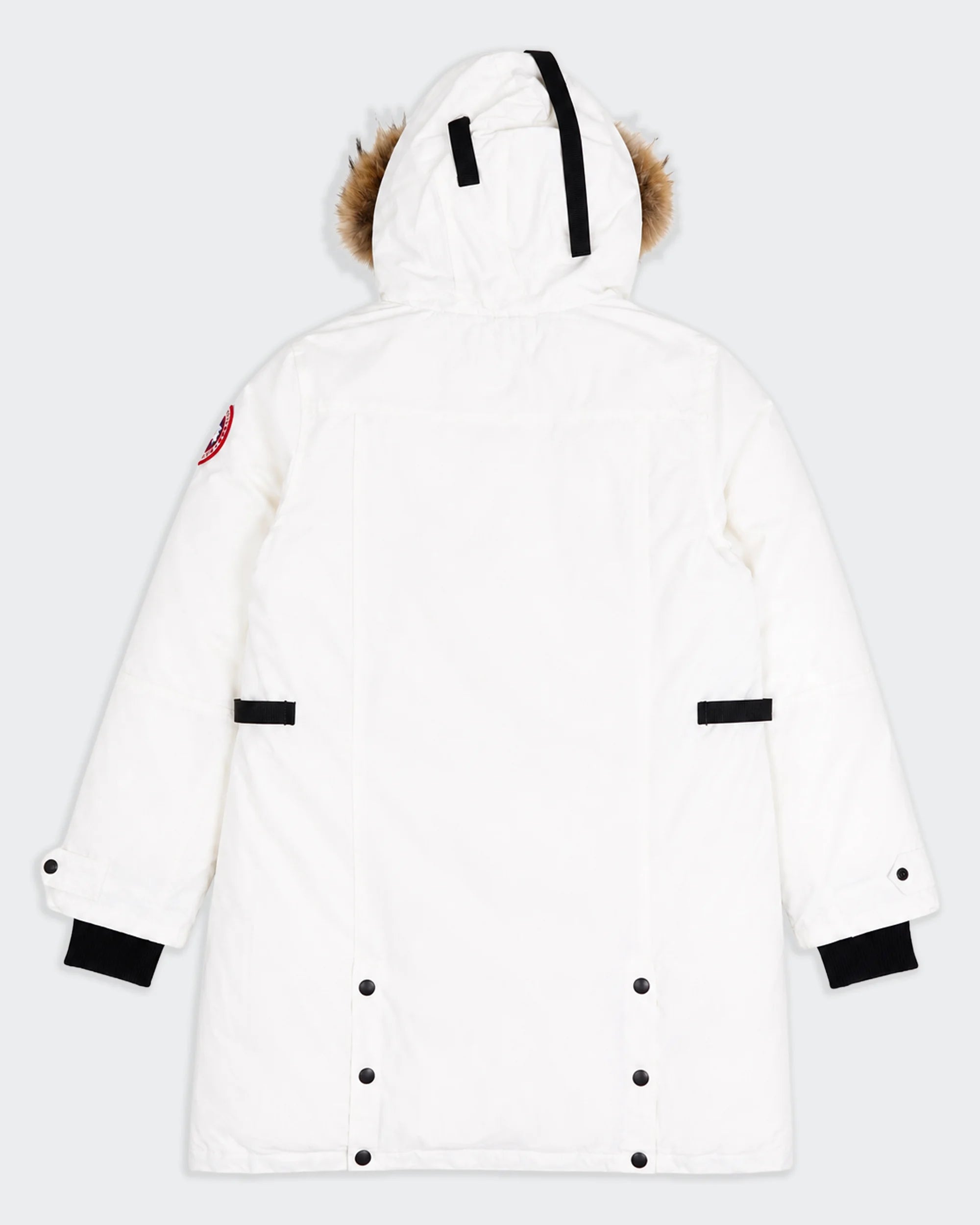 Canada Goose White Parka Coat - M