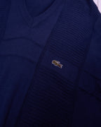 Lacoste Navy Crewneck Jumper - XXL