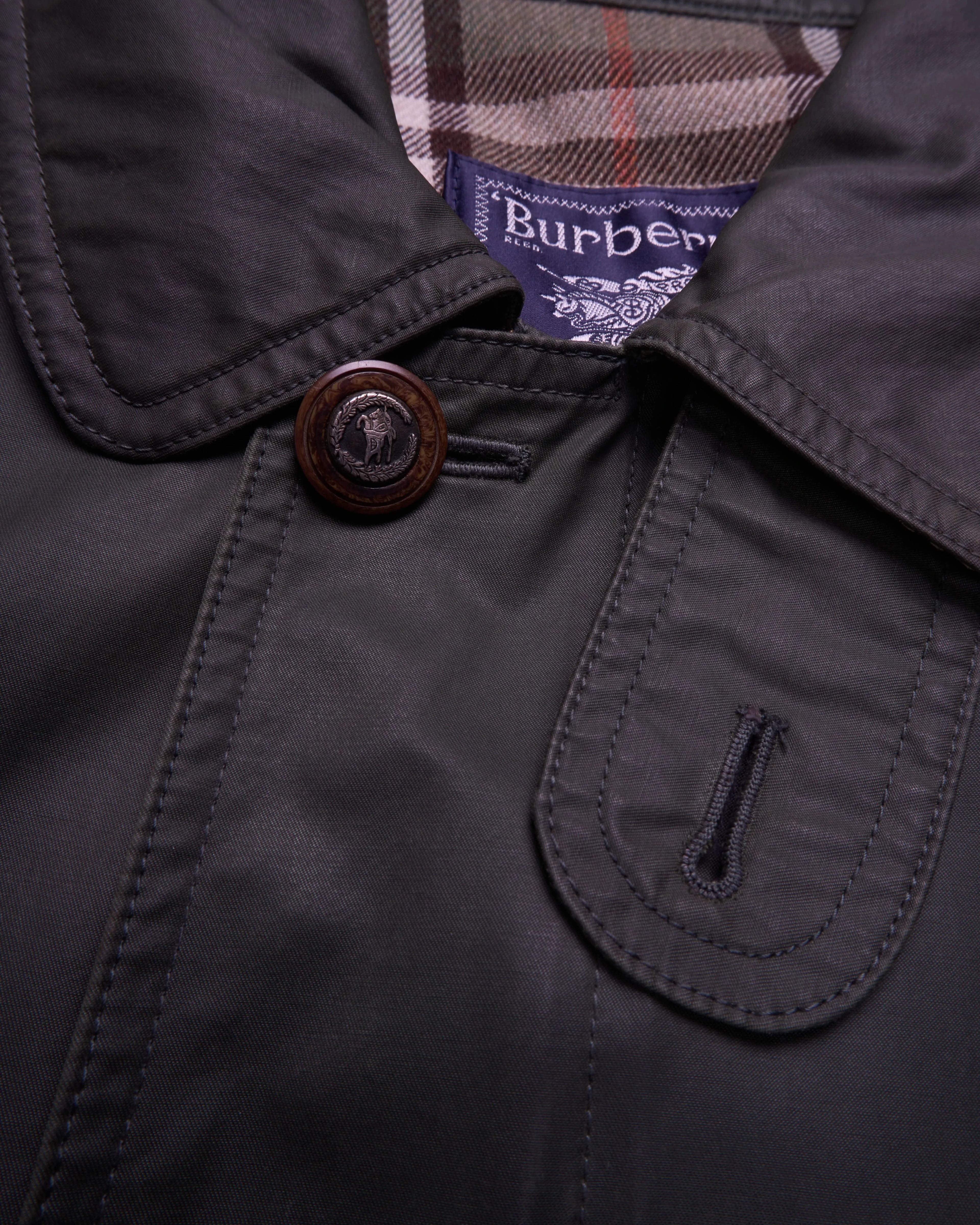 Burberry Black Jacket - L