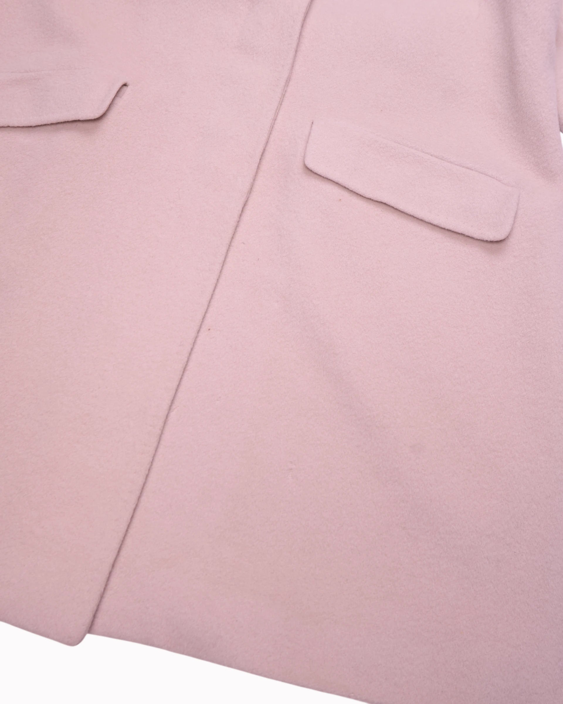 Burberry Pink Car Coat - L