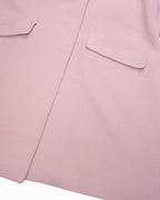 Burberry Pink Car Coat - L
