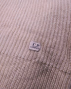 C.P. Company Beige Quarter-zip Jumper - L