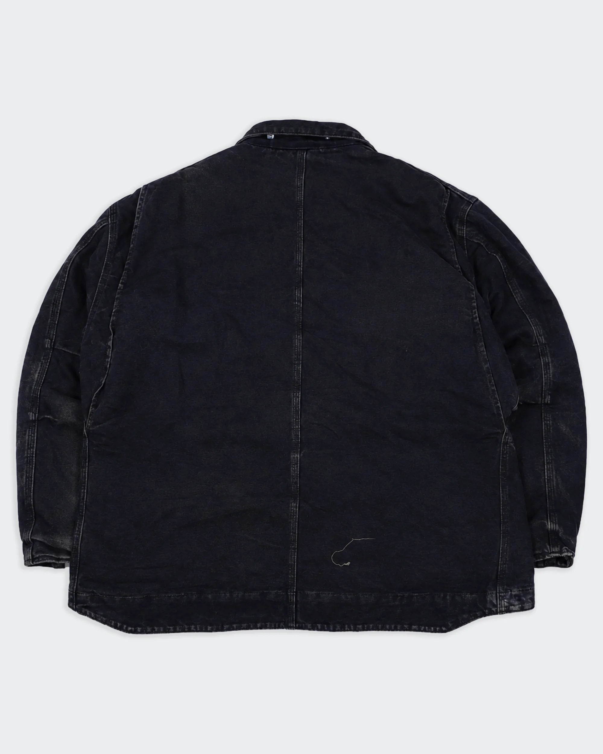 Carhartt Black Ridge Coat XL Canvas, Flannel
