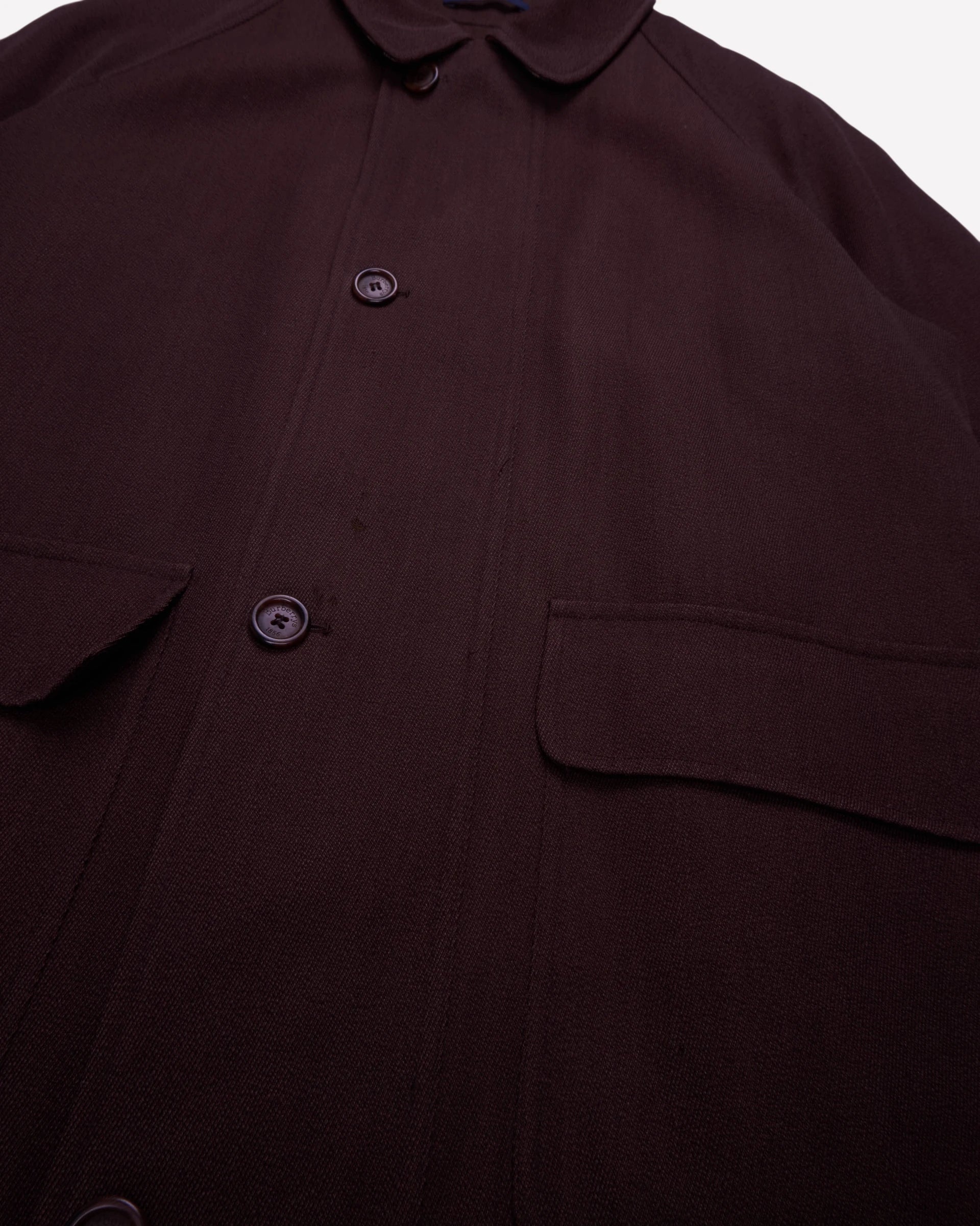 Burberry Brown Car Coat - XL