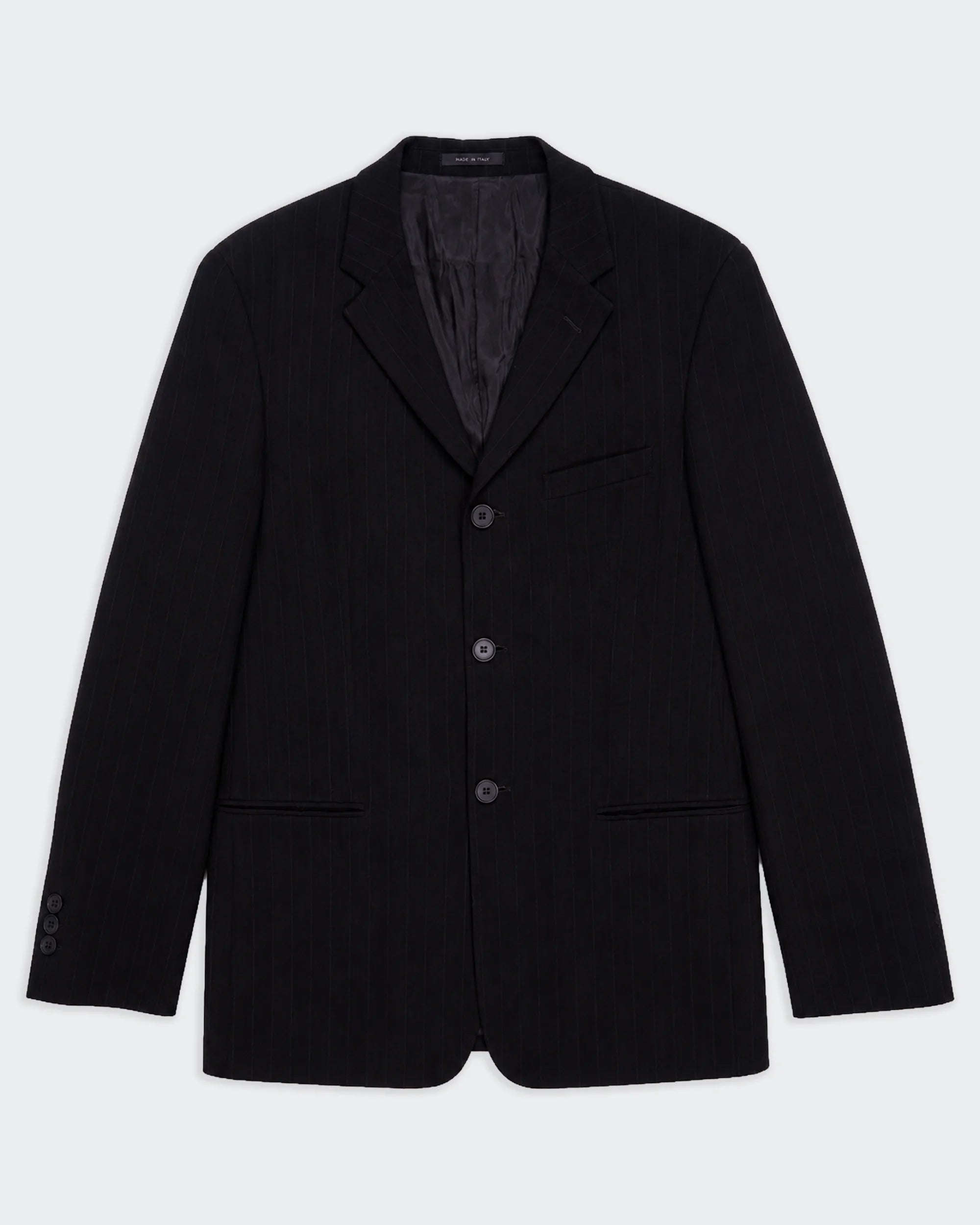 Armani Black Single-breasted Blazer - L