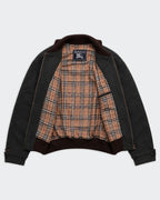 Burberry Grey Bomber Jacket - M