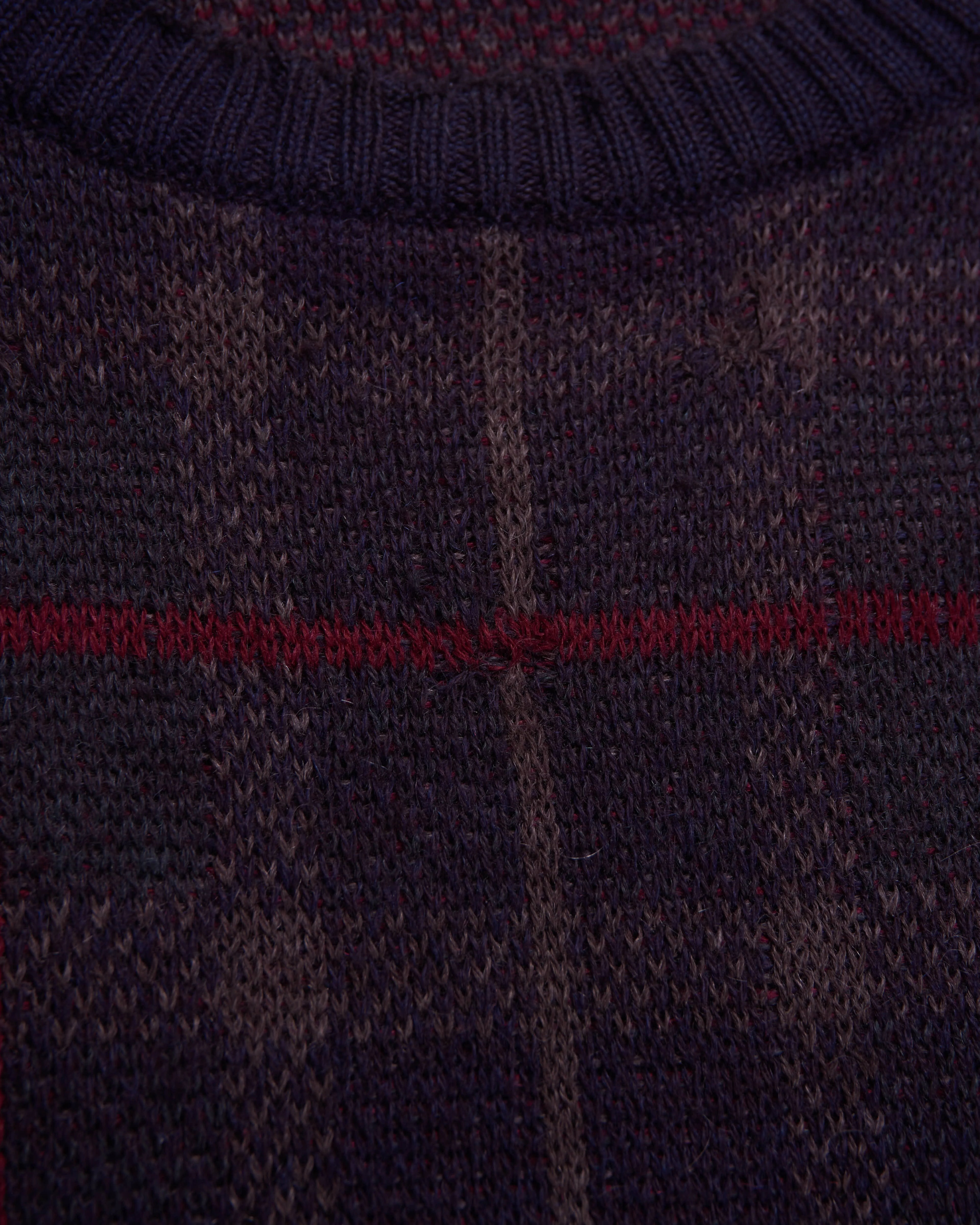 Burberry Navy Crewneck Jumper - L