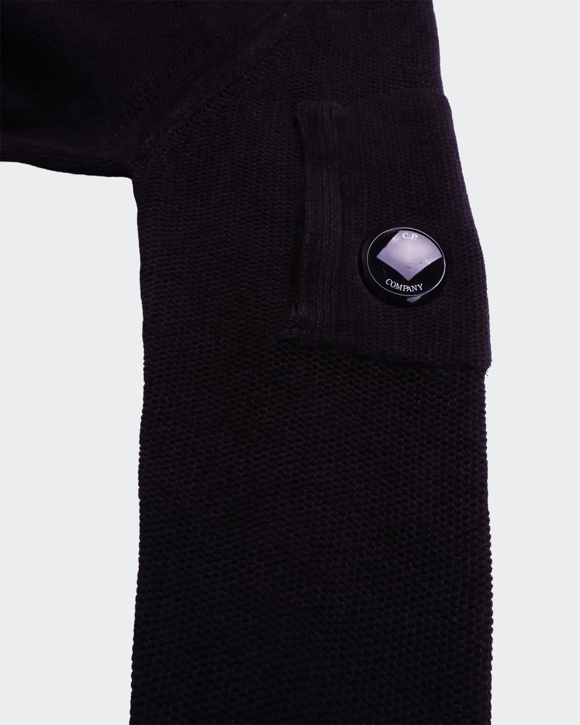 Cp Company zwarte trui met ronde hals - XL
