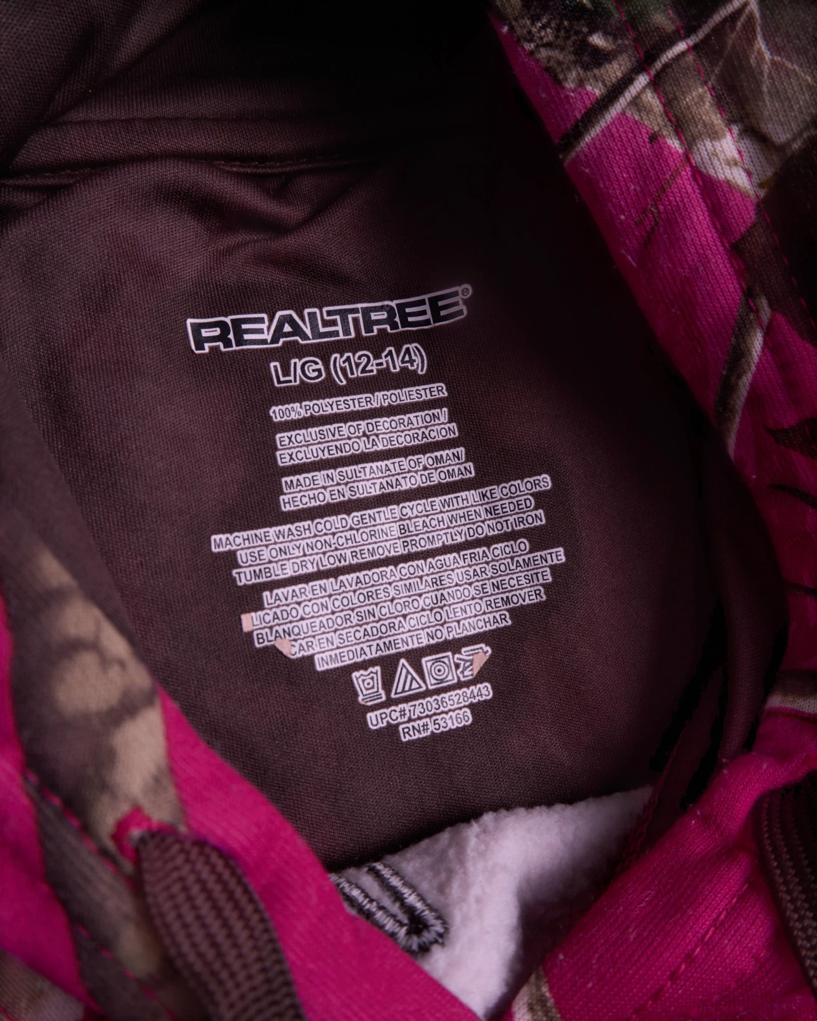 Realtree Camo Hoodie - M